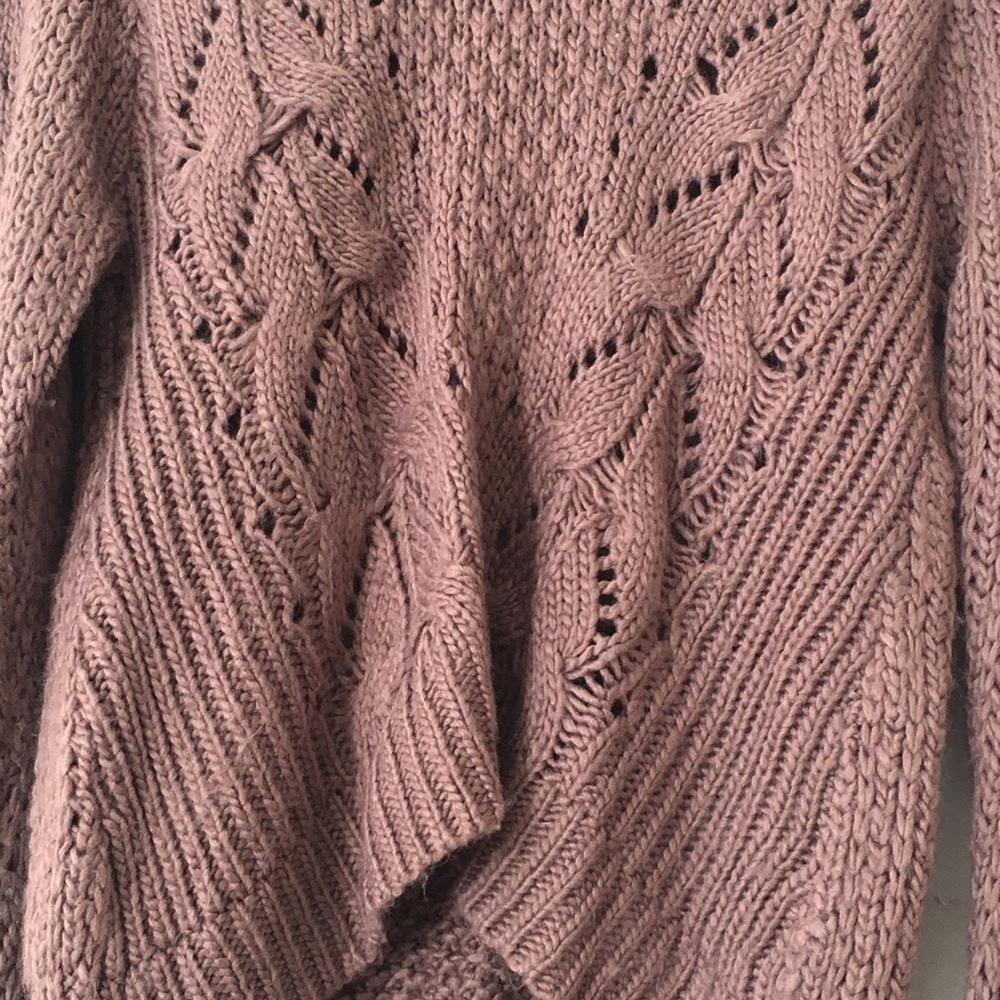Charlotte Russe Taupe Cozy Knit Sweater - Picture 2 of 6